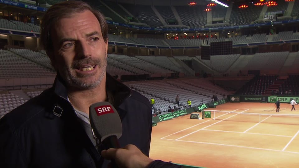 Heinz Günthardts Eindrücke zu Federers Trainingssession