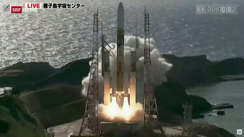 Der Start der japanischen Mondmission "Slim" ist geglückt