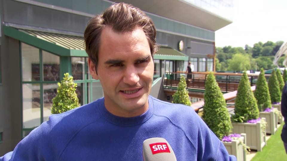 Federer: «Meine Form auf Rasen stimmt»