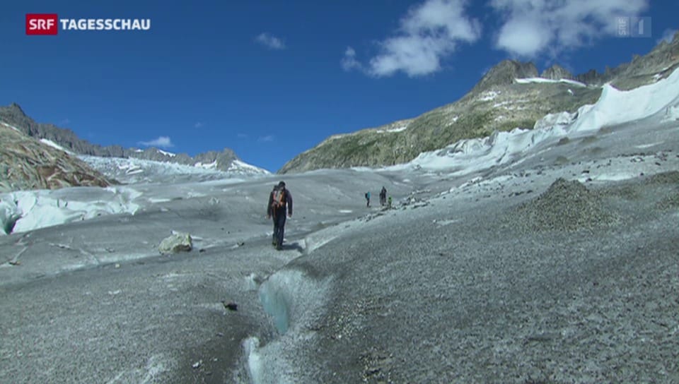 Gletscherschmelze auf Rekordhoch