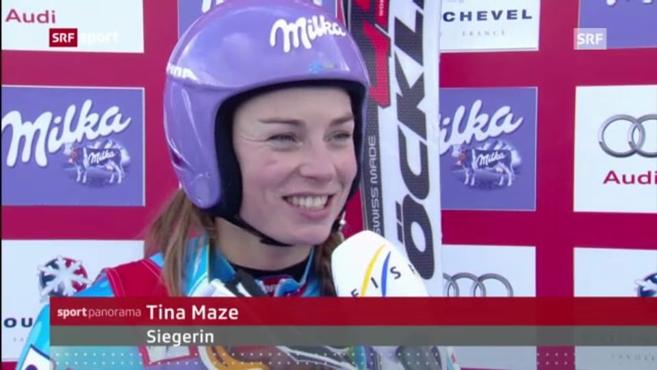 Ski: Riesenslalom Frauen in Courchevel