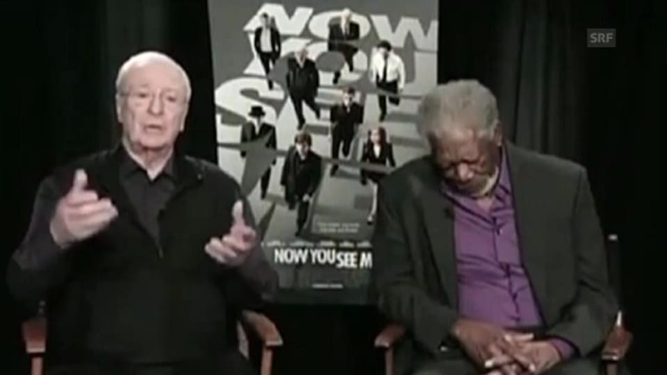 Morgan Freeman döst live im US-Fernsehen