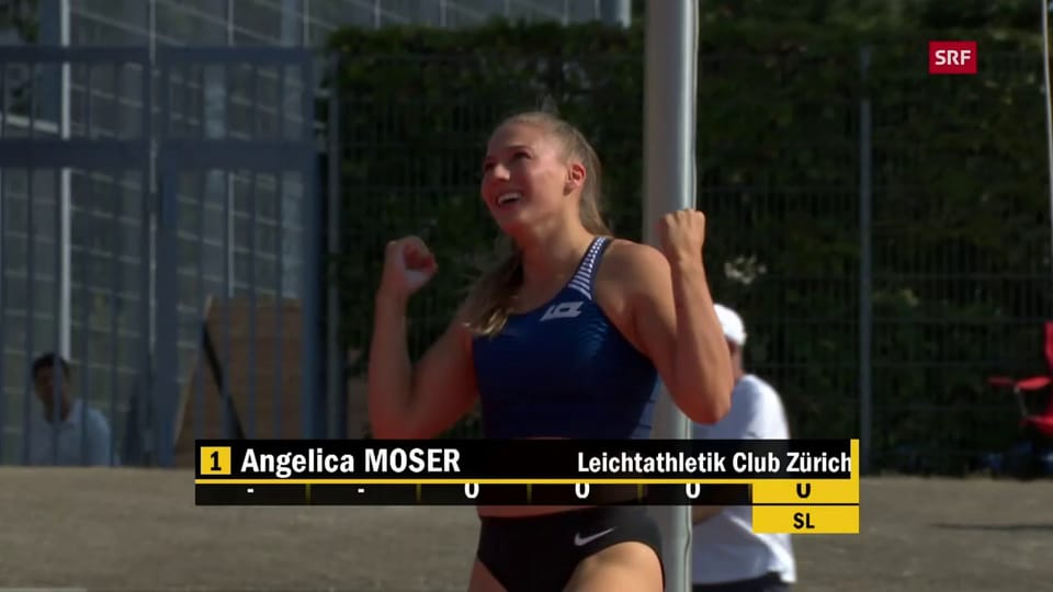 4,66 m: Moser verbessert ihre Bestleistung