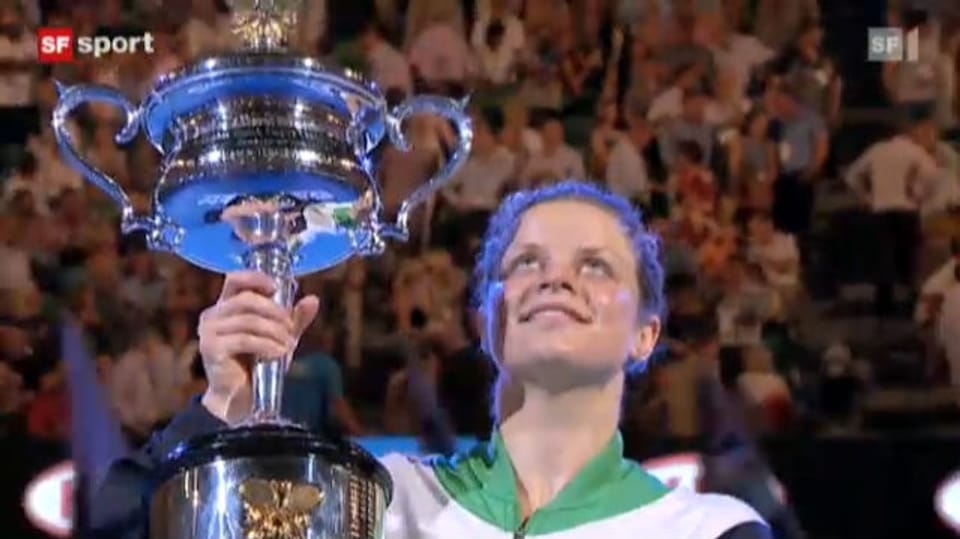 Aus dem Archiv: Clijsters' letzter Major-Sieg 2011 in Melbourne