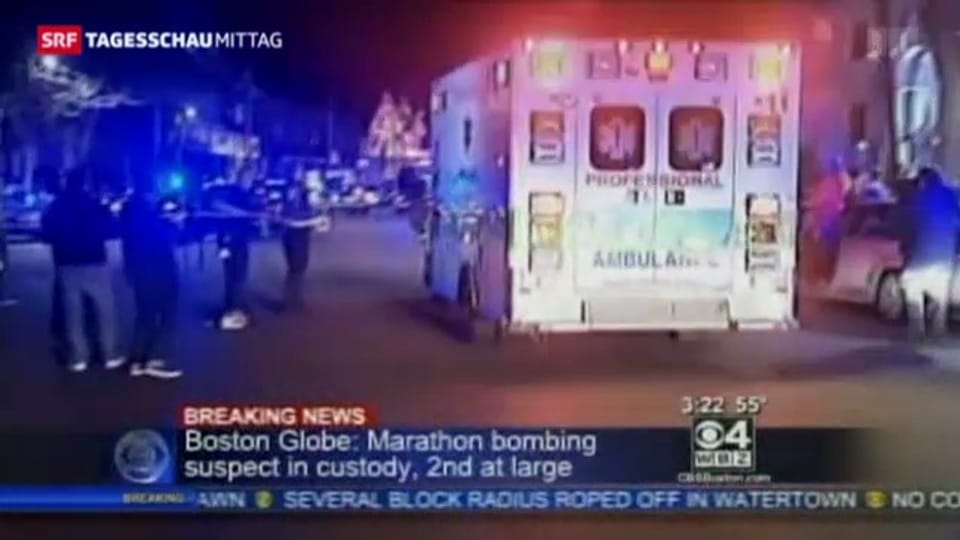 Mutmasslicher Attentäter von Boston ist tot