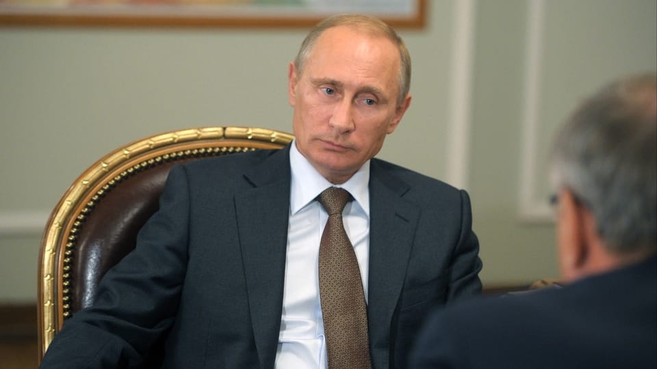 Wladimir Putin soll eng mit dem Bankkunden befreundet sein