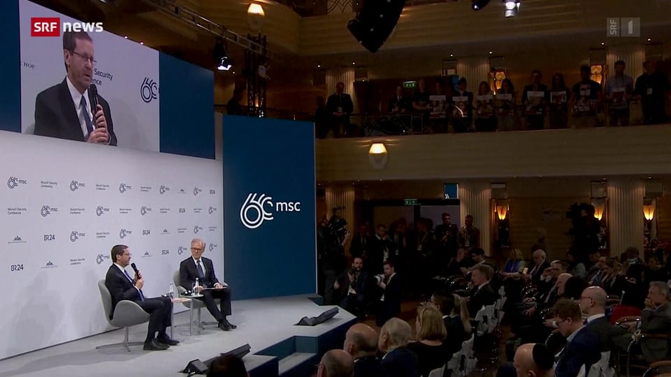 Münchner Sicherheitskonferenz: Grosses Thema Nahost