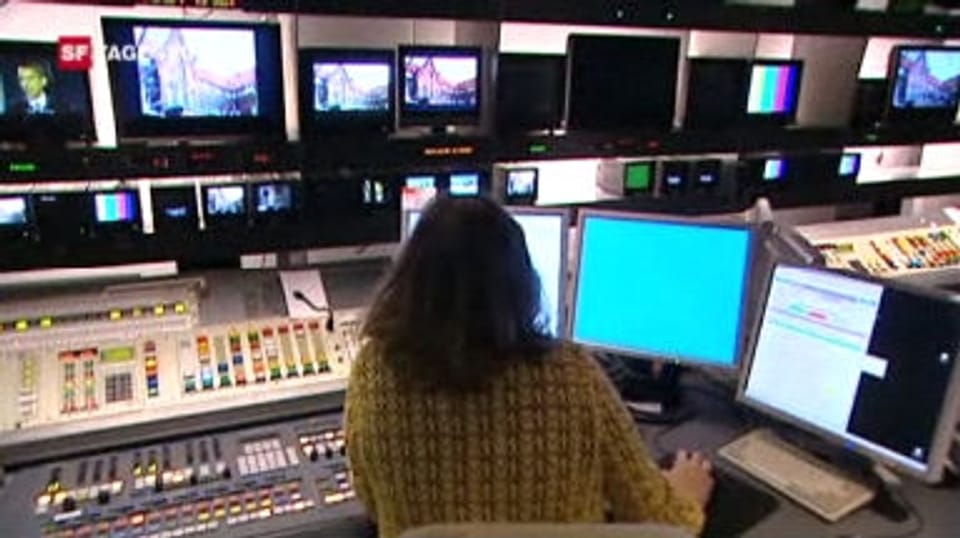 2009: 75 Minuten Notprogramm beim Schweizer Fernsehen