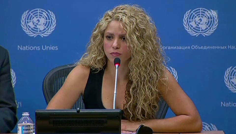 Shakiras Rede an der Konferenz der Vereinten Nationen