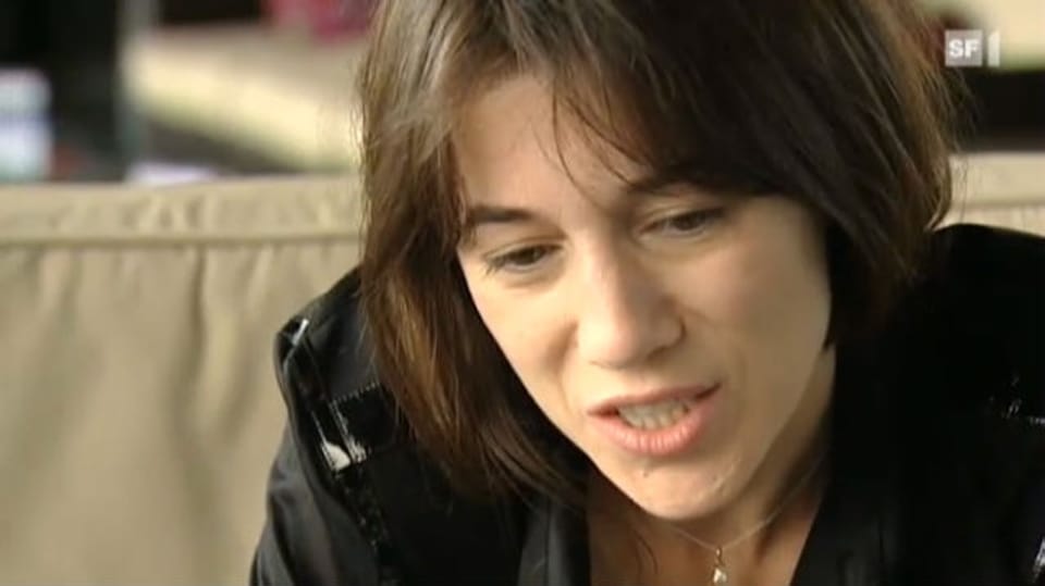 Mit Charlotte Gainsbourg in Montreux