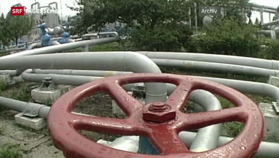 Gasversorgung der Ukraine bis März gesichert