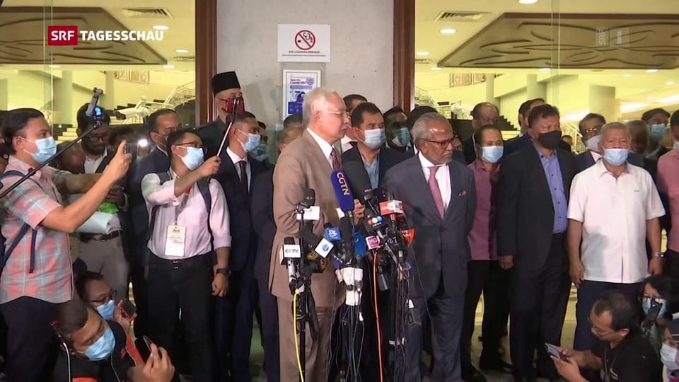 Archiv: Malaysias Ex-Premier zu zwölf Jahren Haft verurteilt
