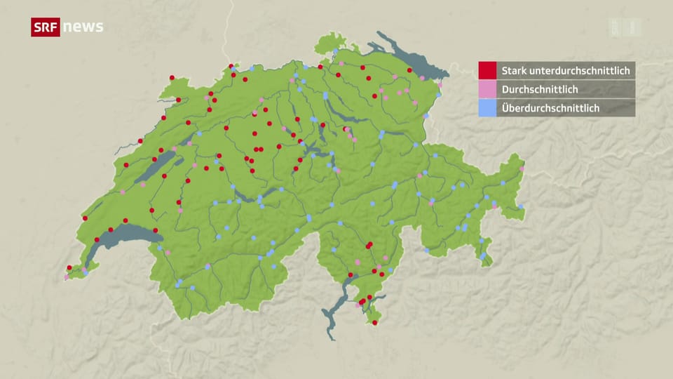 Aus dem Archiv: Wassermangel in der Schweiz