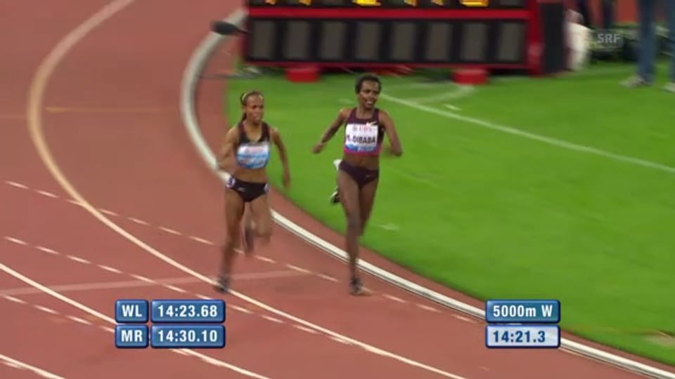 5000 m der Frauen: die letzte Runde («sportlive»)