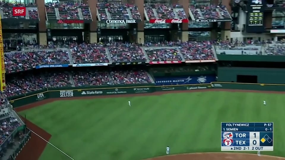 38'000 Fans bei Baseball-Spiel in den USA
