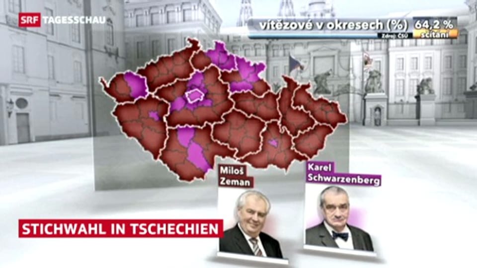 Präsidentschaftswahl in Tschechien