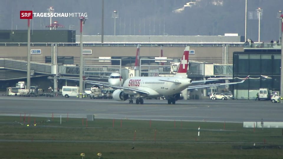 Swiss stoppt alle Flüge nach China bis Ende März
