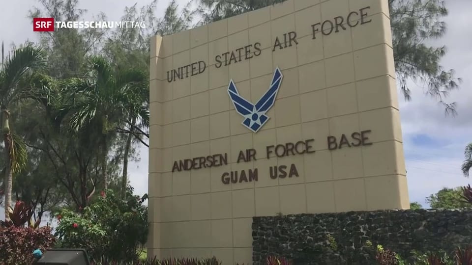 Insel Guam als Angriffsziel