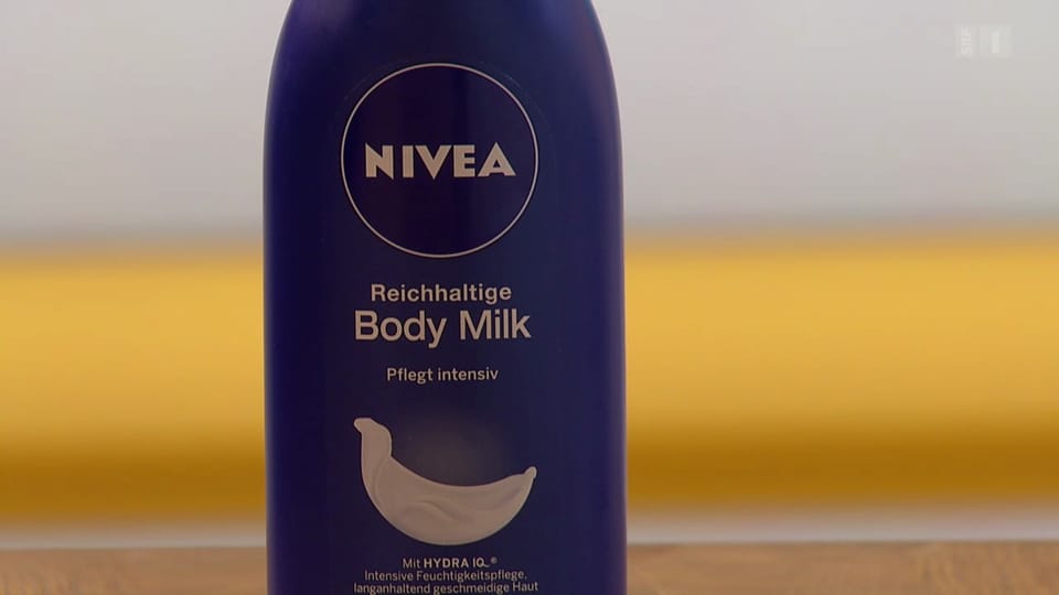 Neue Nivea-Verpackung hält Körpermilch zurück