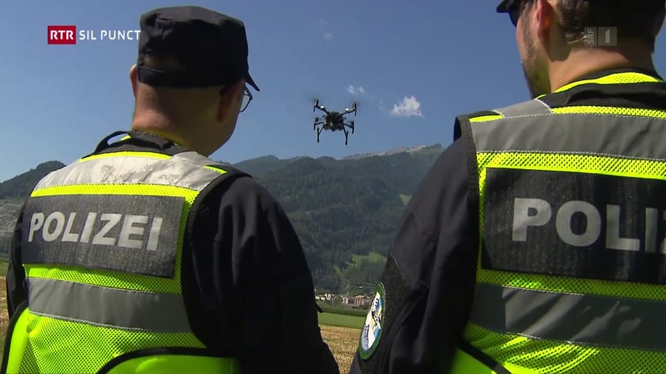 Tschertgar persunas sparidas: la Polizia chantunala dovra dapi 1 onn dronas