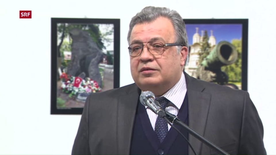 Russischer Botschafter in Ankara ermordet