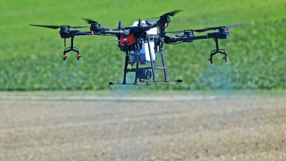«Precision Farming» mit Drohnen