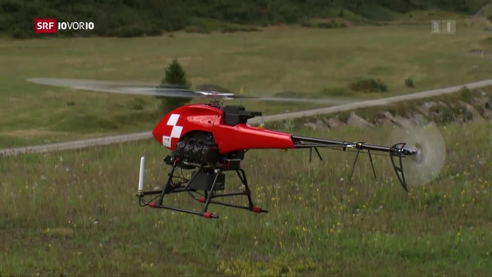 Rega setzt auf Personenrettung mit Drohnen