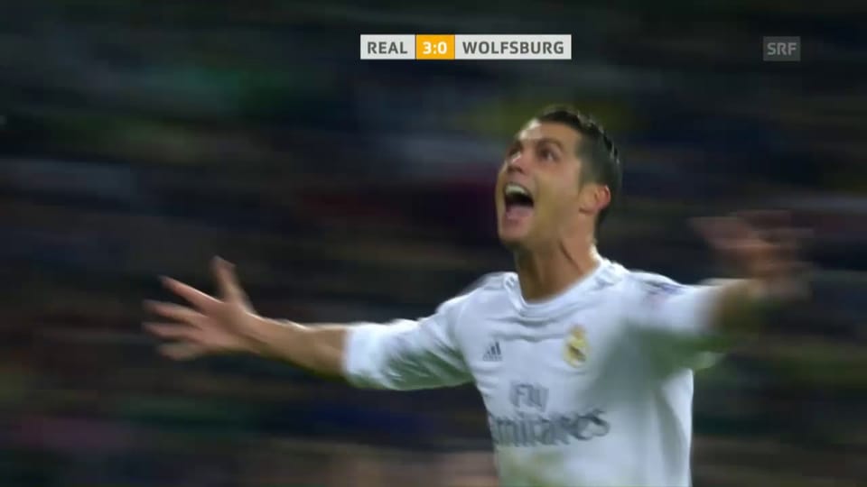 Ronaldos grosser Abend gegen Wolfsburg