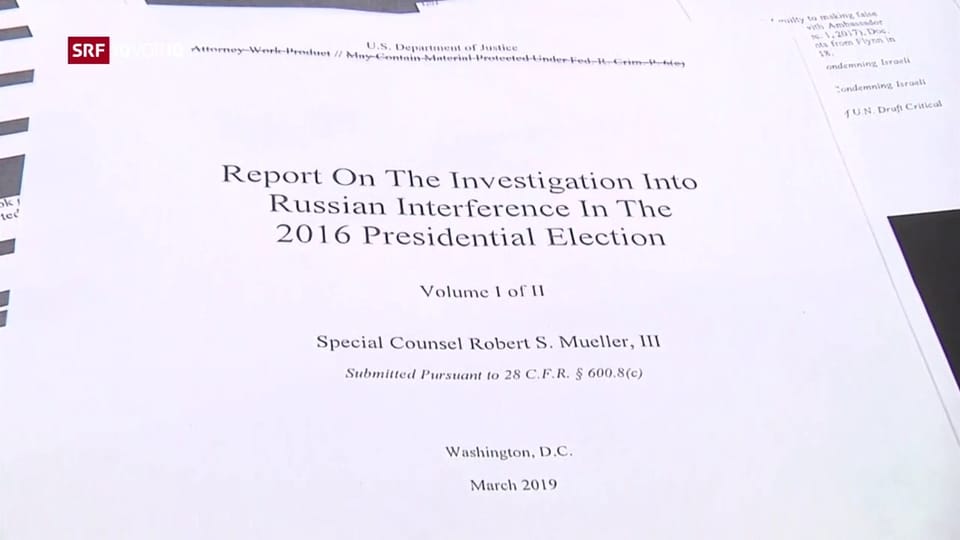 Kann die Publikation des Mueller-Berichts noch Folgen haben?