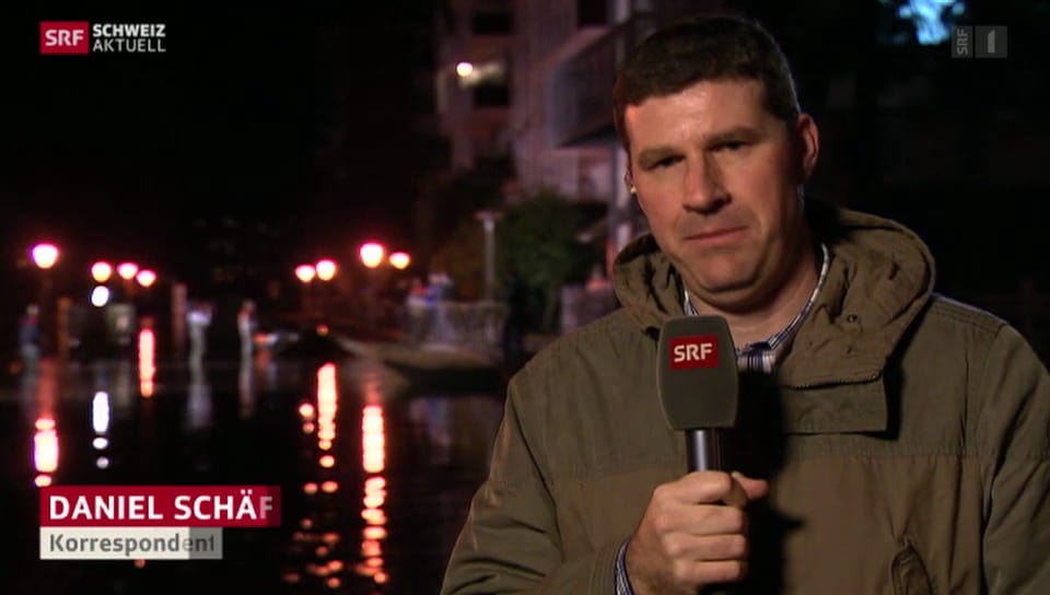 SRF-Korrespondent Daniel Schäfer über die Lage in Locarno