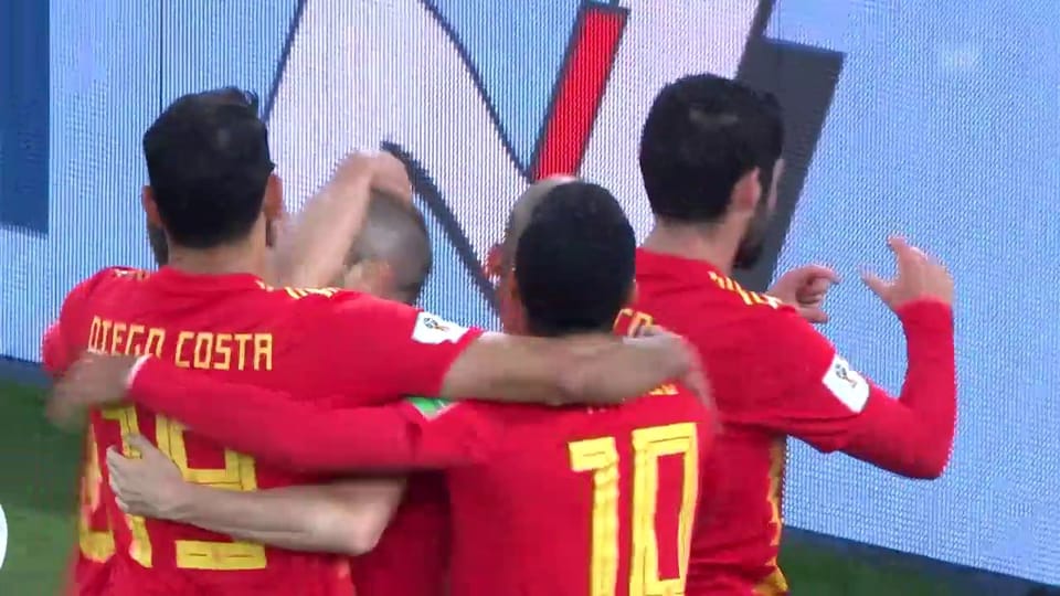 Spanien erkämpft gegen Marokko ein 2:2