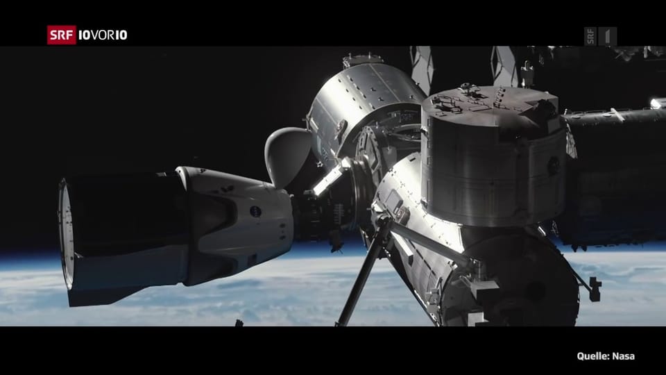 Aus dem Archiv: SpaceX schickt Astronauten zur ISS