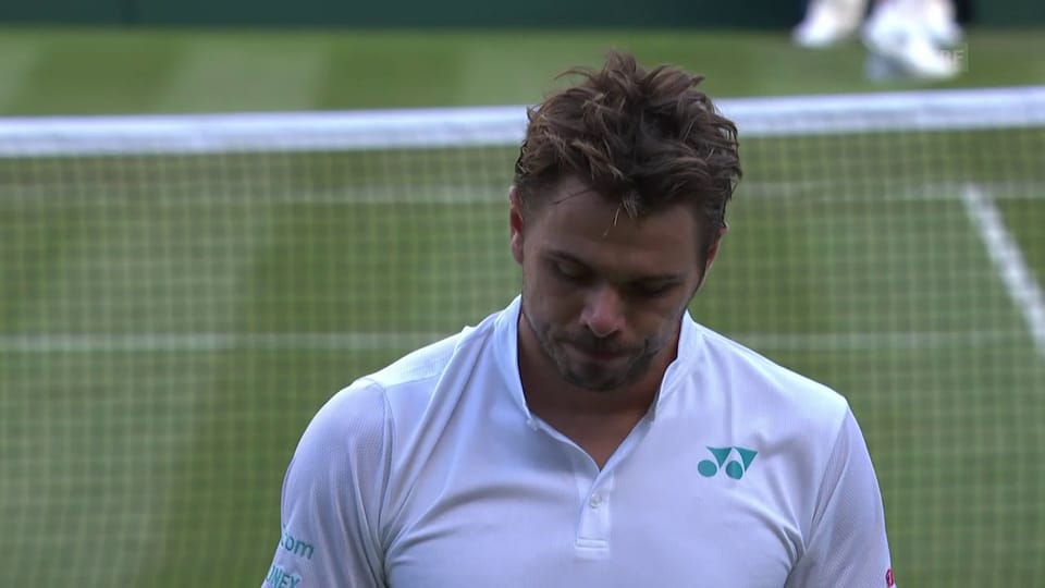 Wawrinkas vorerst letzter Auftritt: Erstrunden-Out in Wimbledon