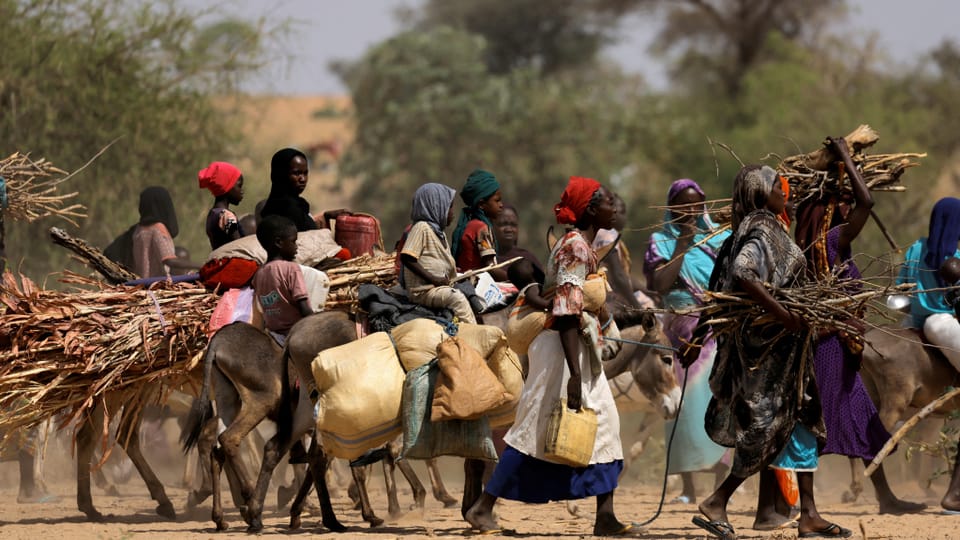 Hunderttausende Sudanesen sind auf der Flucht vor dem Krieg