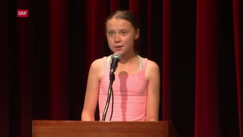 Greta Thunberg: «Dieser Award ist für all die furchtlosen Jugendlichen, die für ihre Zukunft kämpfen.» (englisch)
