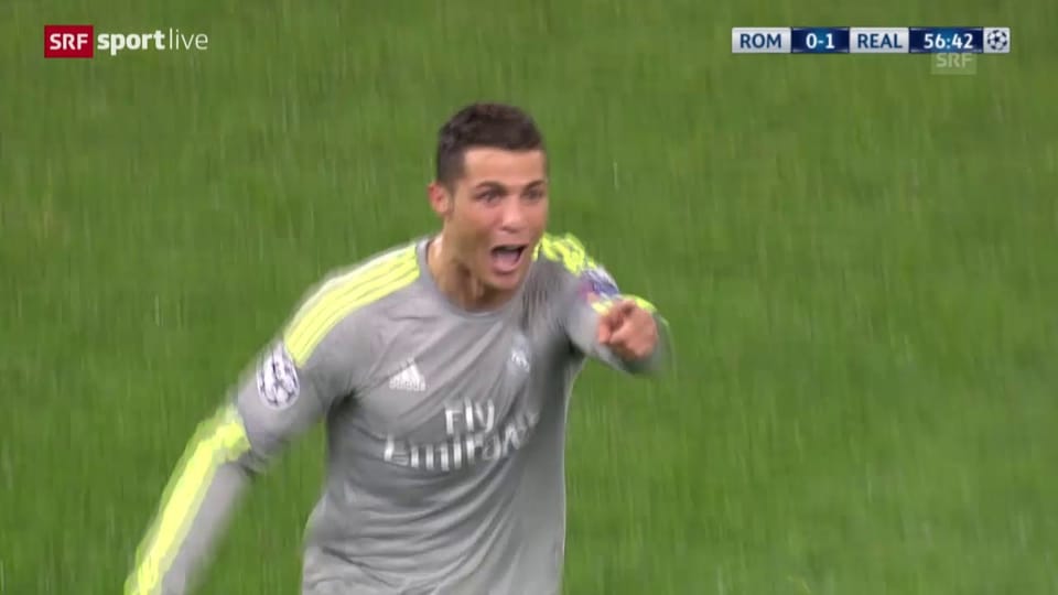 Ronaldo erzielt mit etwas Glück das 1:0