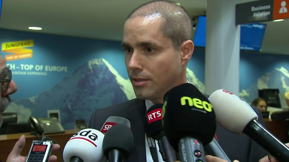 Mathias Gantenbein, Chef Flughafen Bern-Belp: «Wir haben viel gearbeitet in der Nacht»