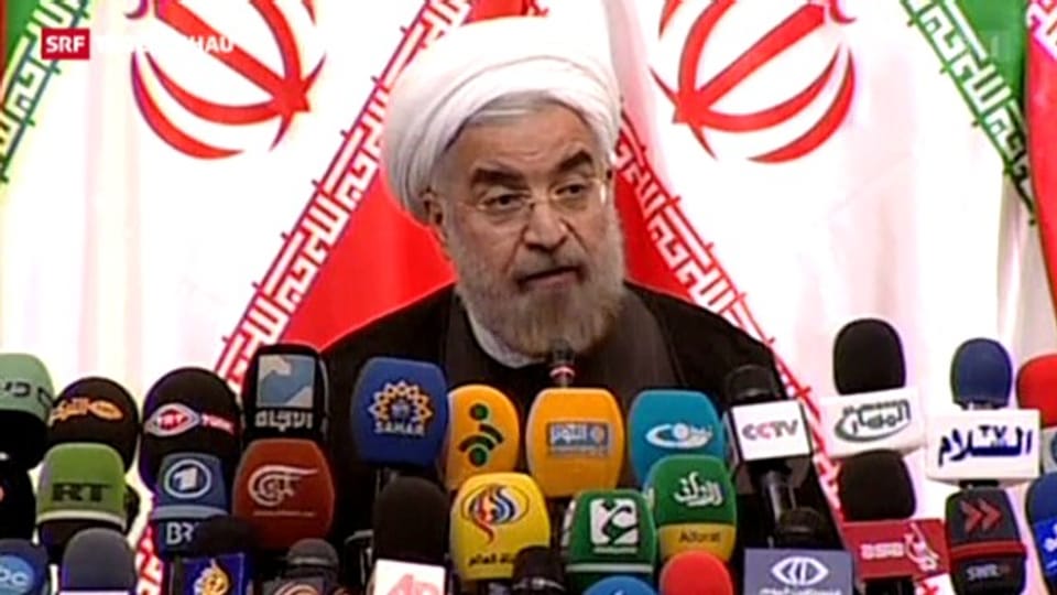 Rohani verteidigt das iranische Atomprogramm
