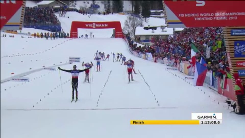 Resumaziun skiatlon umens campiunadis mundials Val di Fiemme 2013
