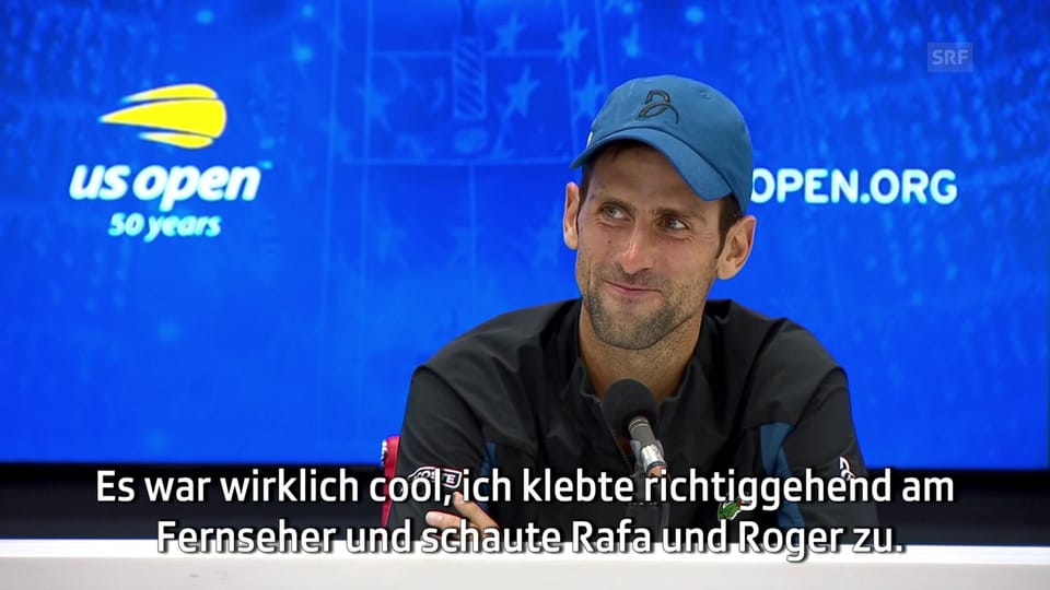 Djokovic schwärmt vom Film mit Federer und Nadal