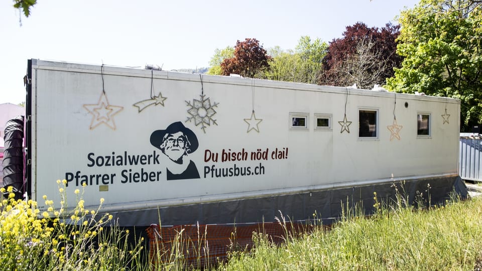 Der Pfuusbus der Sozialwerke Pfarrer Sieber verzeichnet so viele Übernachtungen wie noch nie
