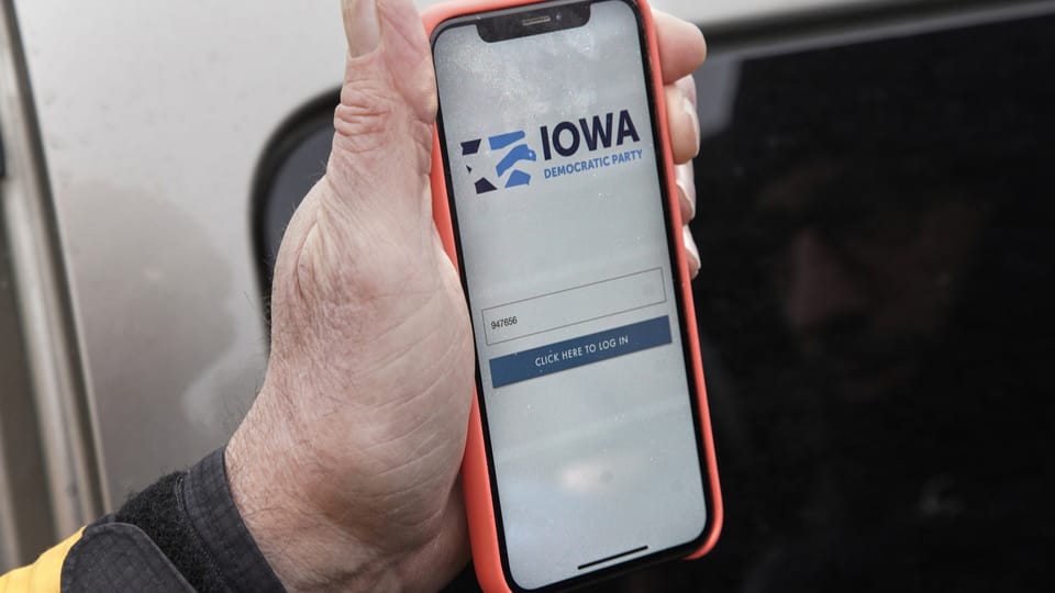 SRF-Digitalredaktor Peter Buchmann zur App-Panne der Demokraten in Iowa