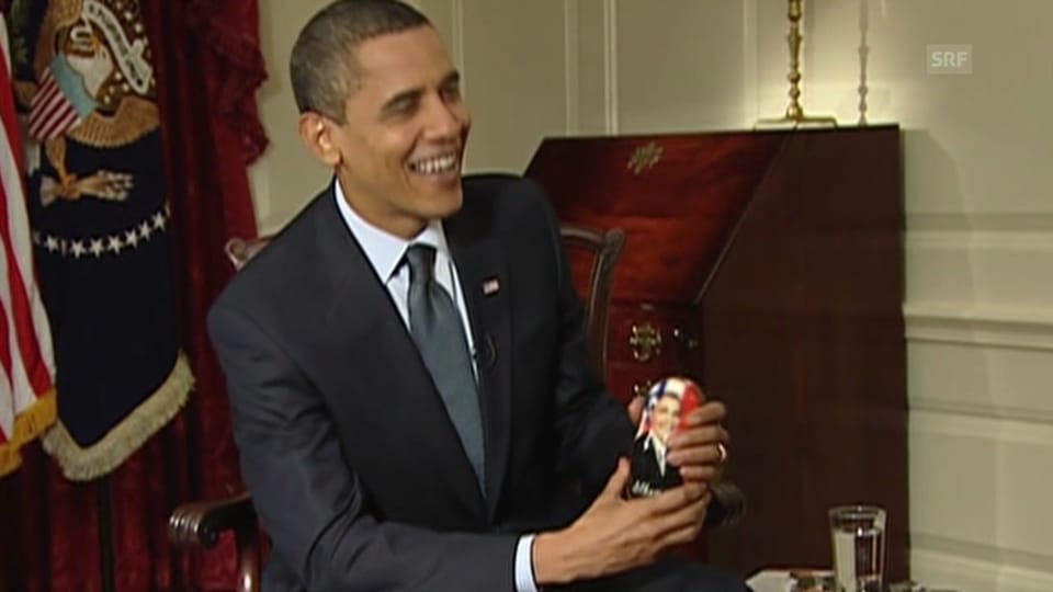 Auch Obama erhält eine «Matrjoschka»