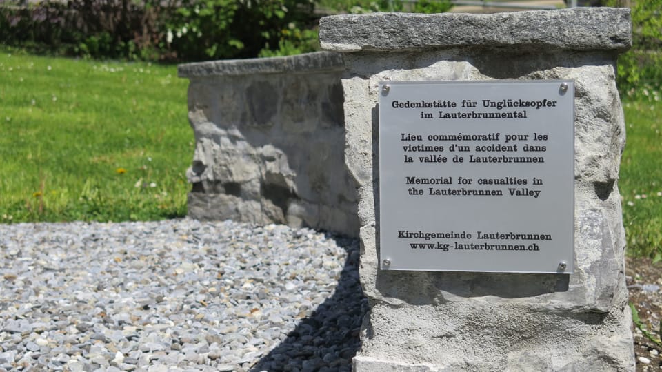 Weshalb die reformierte Kirchgemeinde Lauterbrunnen die Gedenkstätte für Unfallopfer initiiert hat