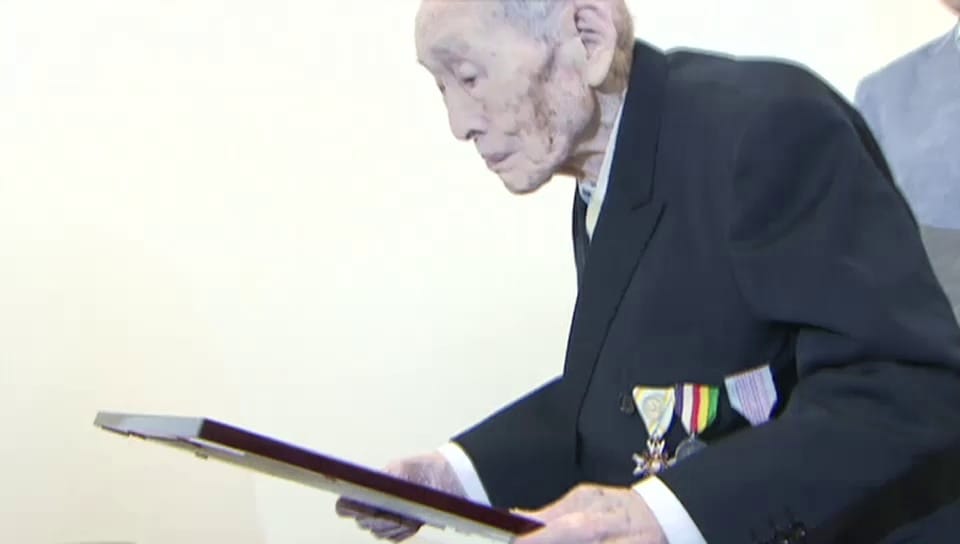 Archiv: 2015 war der Japaner Sakari Momoi der älteste Mann