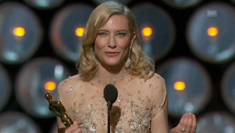 Die Dankesrede von Cate Blanchett