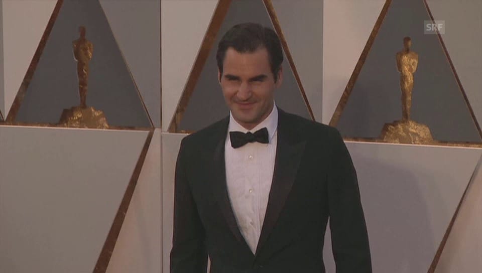 Roger Federer an den Oscars und in Paris