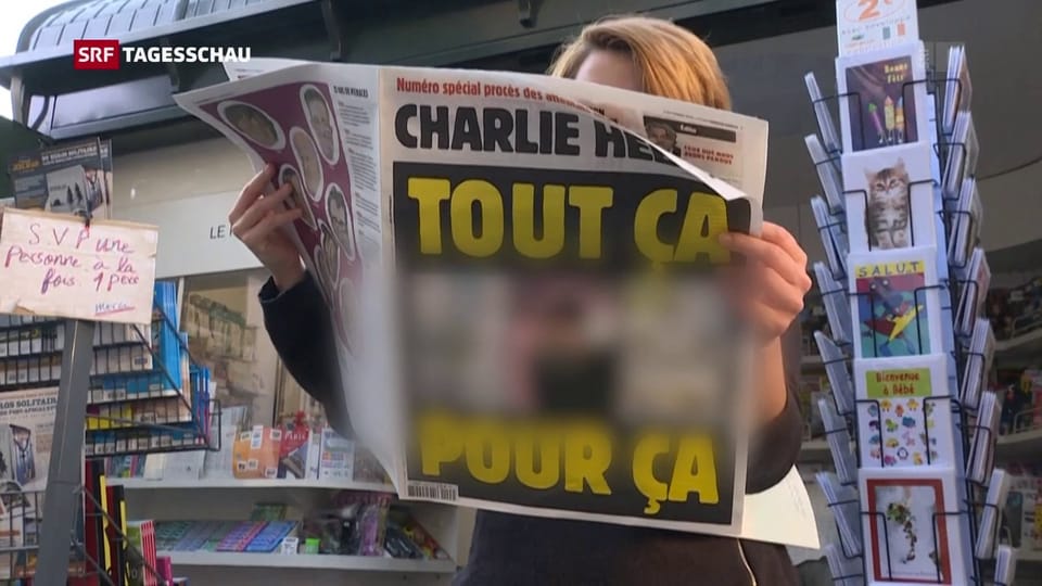 «Charlie Hebdo»-Prozess in Paris