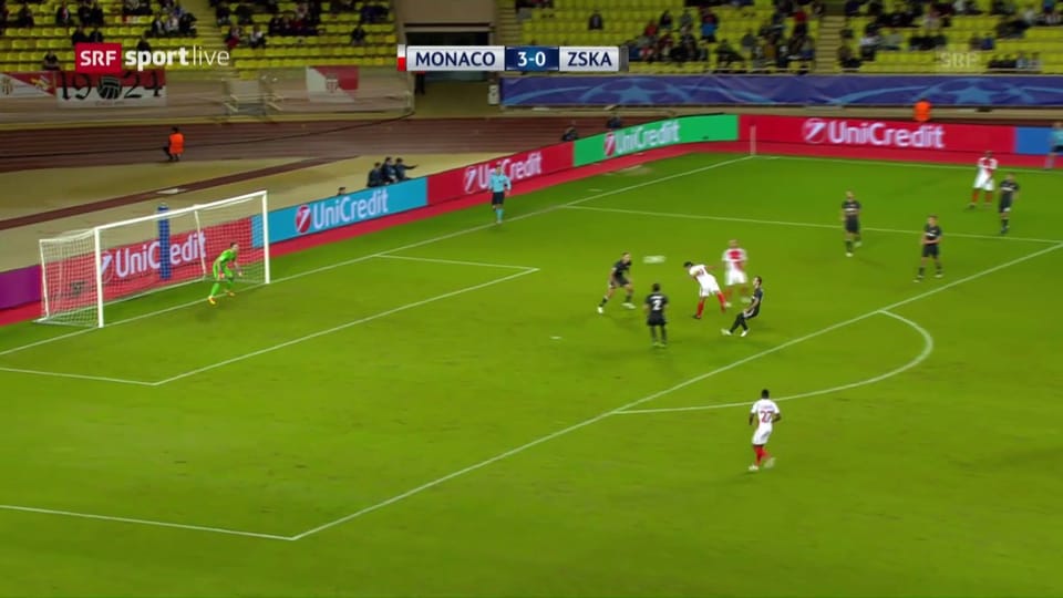 CL: Monaco gewinnt dank Falcao-Doublette gegen ZSKA Moskau