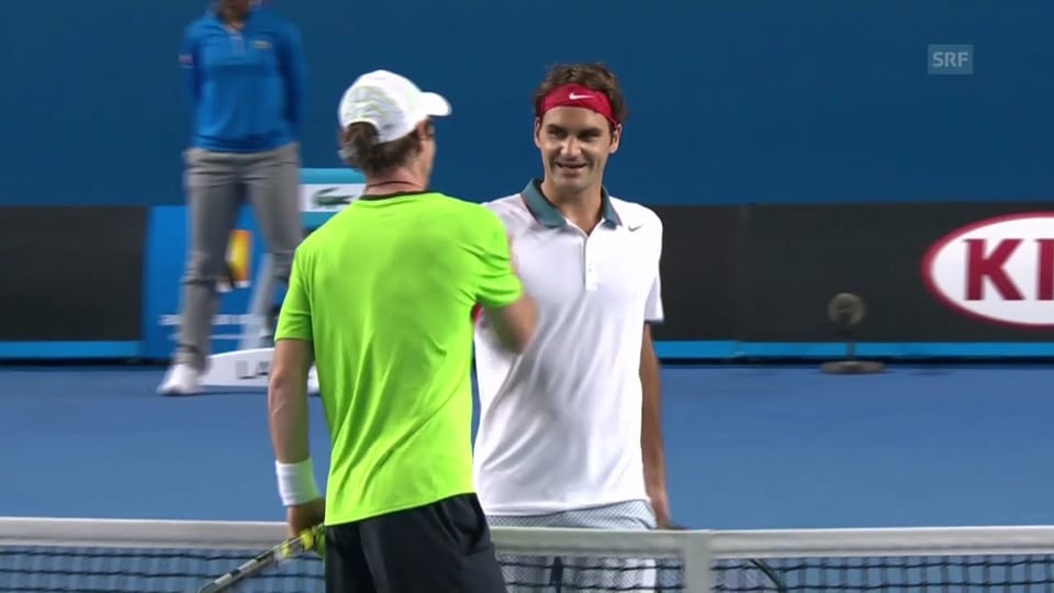 Highlights Federer – Kavcic («sportlive», 16.1.2014)